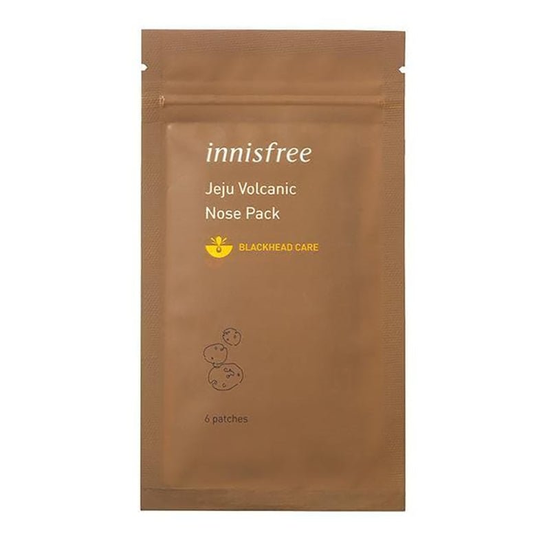 Innisfree Single Patch Jeju Volcanic Peel - Off Nose Pack for Effective Impurity Removal