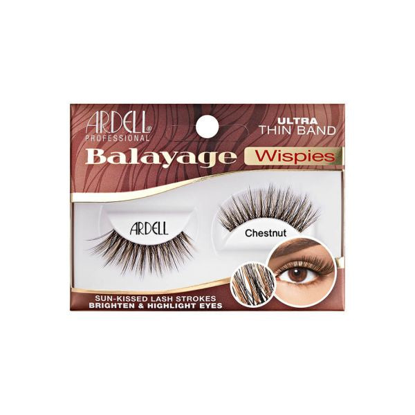 Ardell Balayage Wispies False Lashes in Chestnut Color #36721