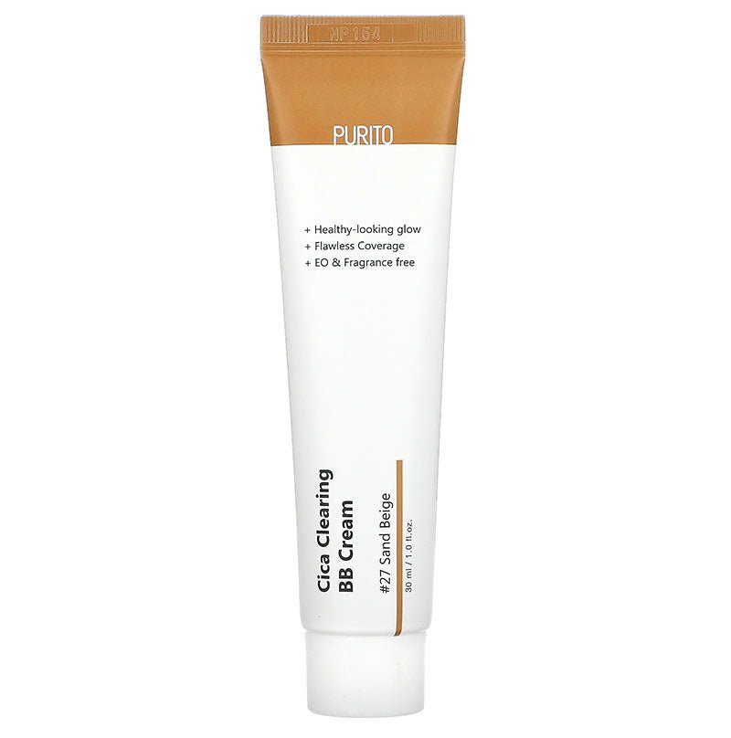 Purito 30ml Cicaplant Clearing Beauty Balm (BB) Cream for Flawless Skin Coverage