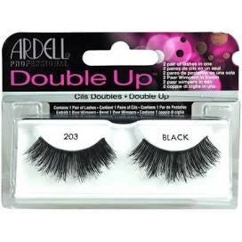 Ardell Double Up False Eyelashes Style 203 in Classic Black Shade #61412