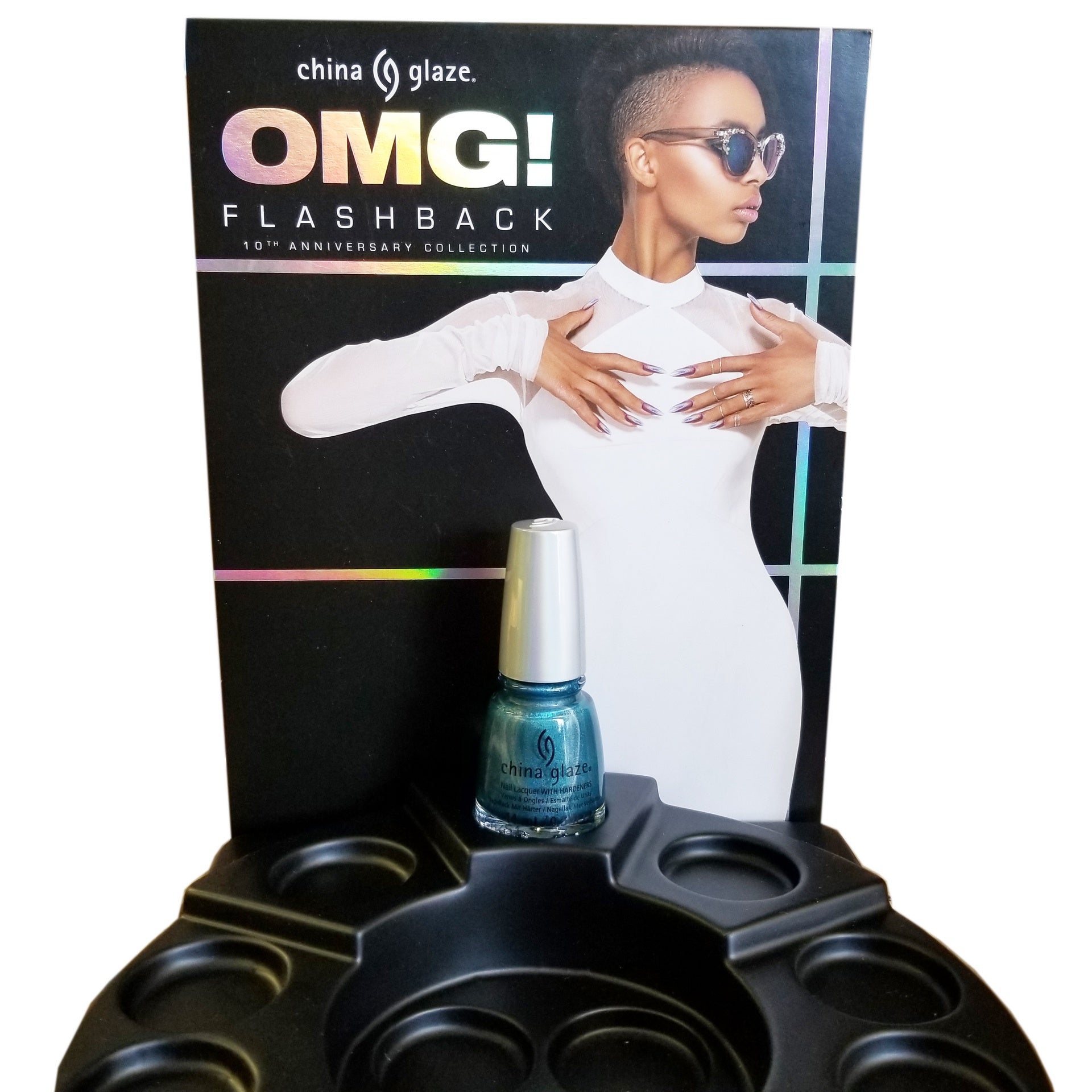 0.5 oz China Glaze DV8 Nail Lacquer from OMG! Flash Back Collection 84221