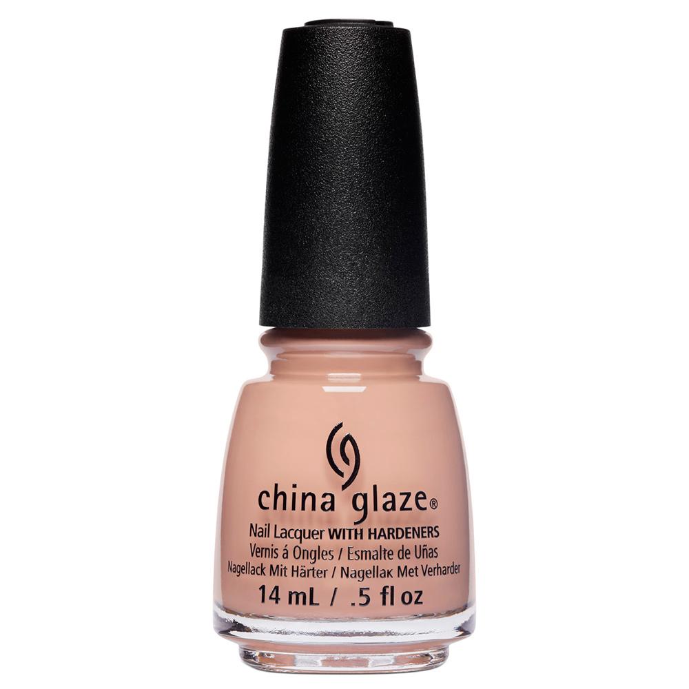 China Glaze 0.5 oz Sandy Brown Creme Lacquer - Minimalist Momma #83969