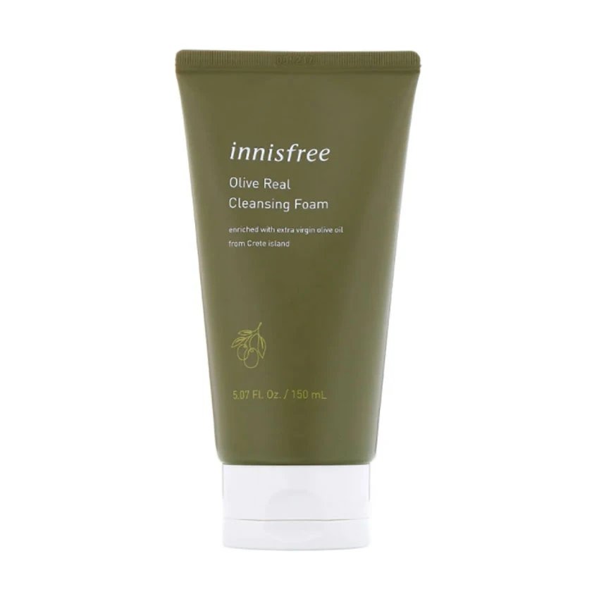 150ml Innisfree Olive-based Real Hydrating Facial Cleansing Foam