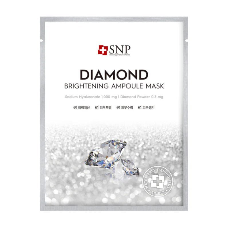 SNP Diamond-infused Brightening & Hydrating Ampoule Mask