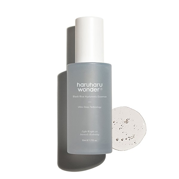 Haruharu Wonder 50ml Premium Black Rice Hyaluronic Acid Facial Essence for Deep Hydration