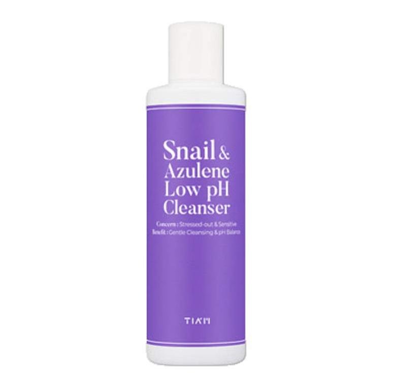 200ml Tia'm Snail and Azulene Facial Cleanser with Low pH Formula
