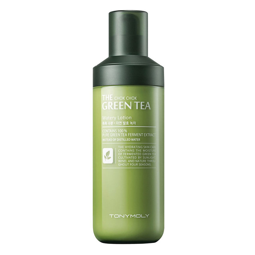 Tony Moly The Chok Chok 160ml Green Tea-infused Watery Skin Lotion for Hydration and Nourishment