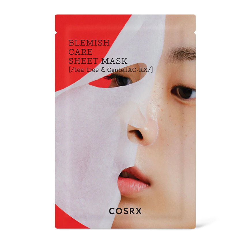 Cosrx AC Collection Hypoallergenic Tea Tree Leaf Extract Blemish Care Sheet Mask