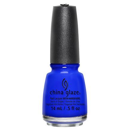 China Glaze Nail Lacquer - I Sea The Point Blue Creamy Polish, 0.5 oz (#81789)