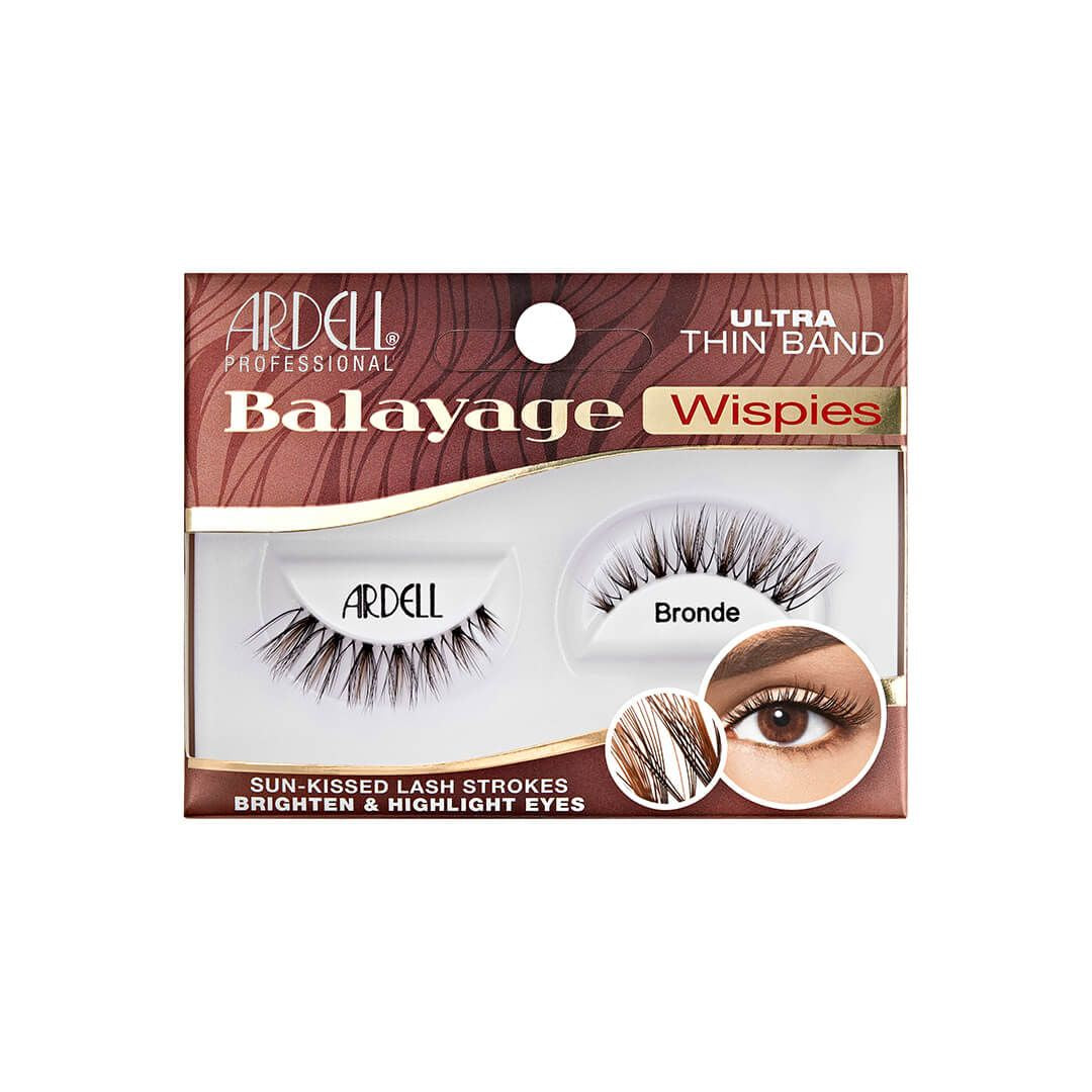 Ardell Balayage Wispies Lashes in Stylish Bronde Color #36723