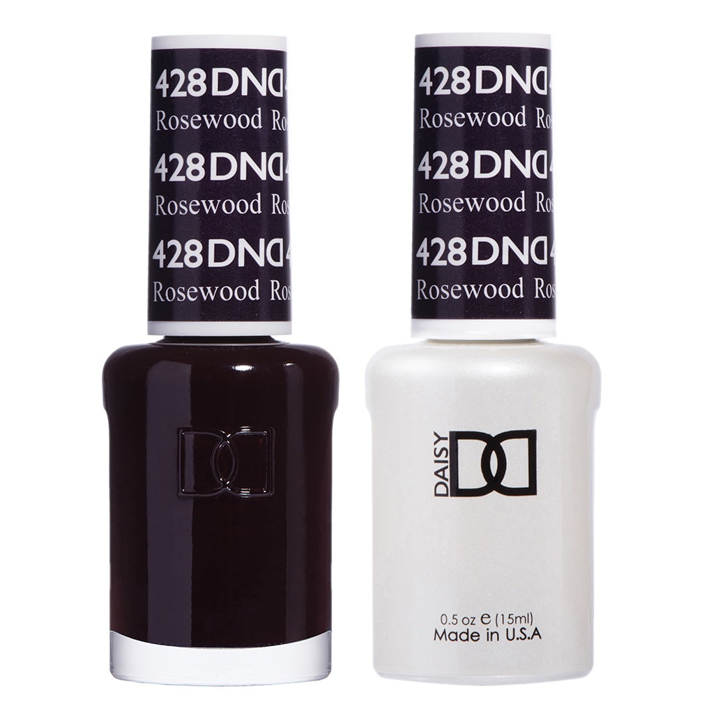 DND Duo Gel Polish and Lacquer Set - Rosewood Shade #428