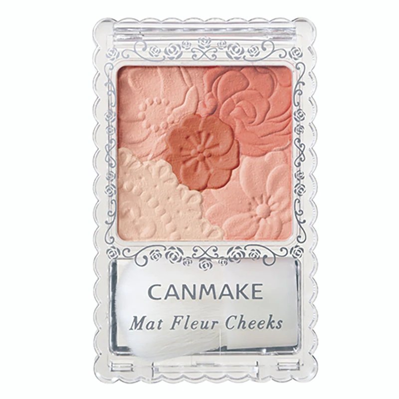 Canmake Matt Fleur Blush for Natural - Looking Cheeks