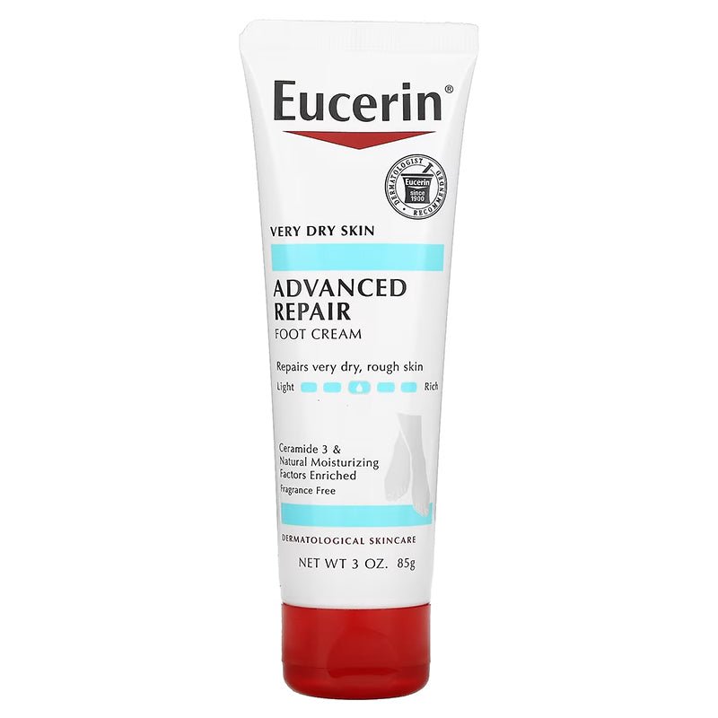 Eucerin Advanced Foot Repair Cream - 85g for Dry to Very Dry Feet