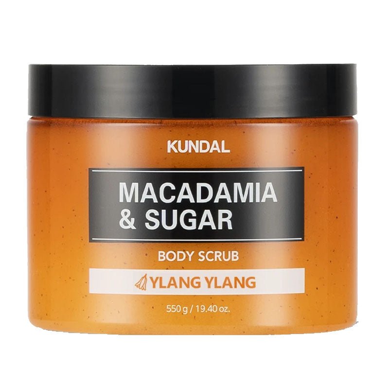 550g Premium Macadamia and Sugar-Based Body Exfoliating Scrub