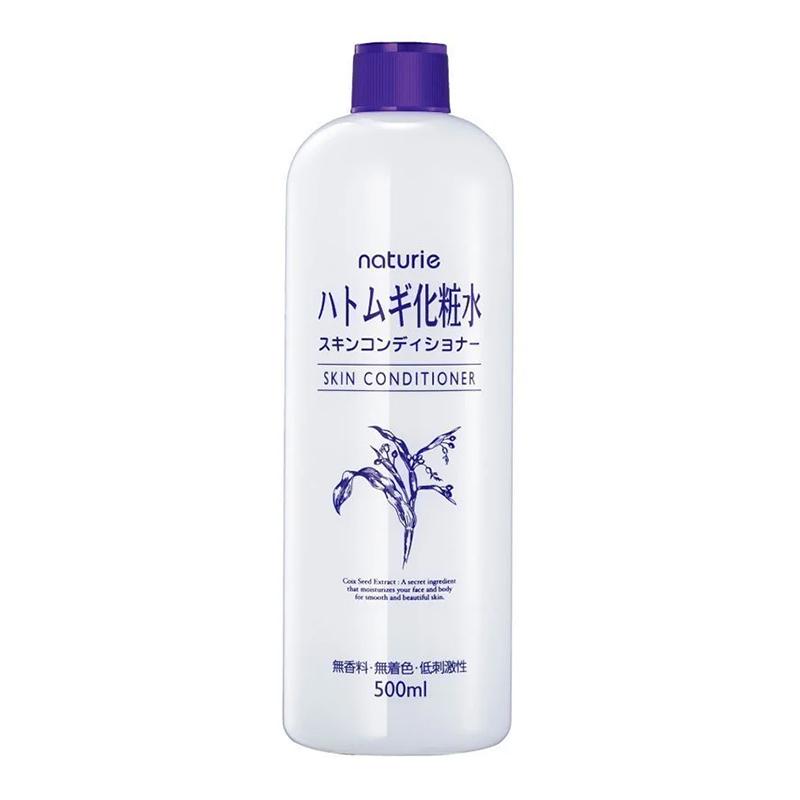 Naturie I-Mju Hatomugi Skin Conditioning Lotion 500ml for Skin Brightening and Smoothening