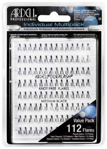 Ardell Individual Knot-Free False Eyelash Flares Multipack in Short Size - Ideal for Natural Look