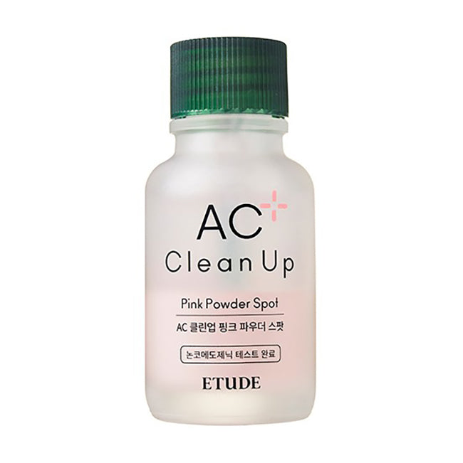 Etude House AC Clean - Up Pink Spot Treatment Powder 15ml for Irritated Skin