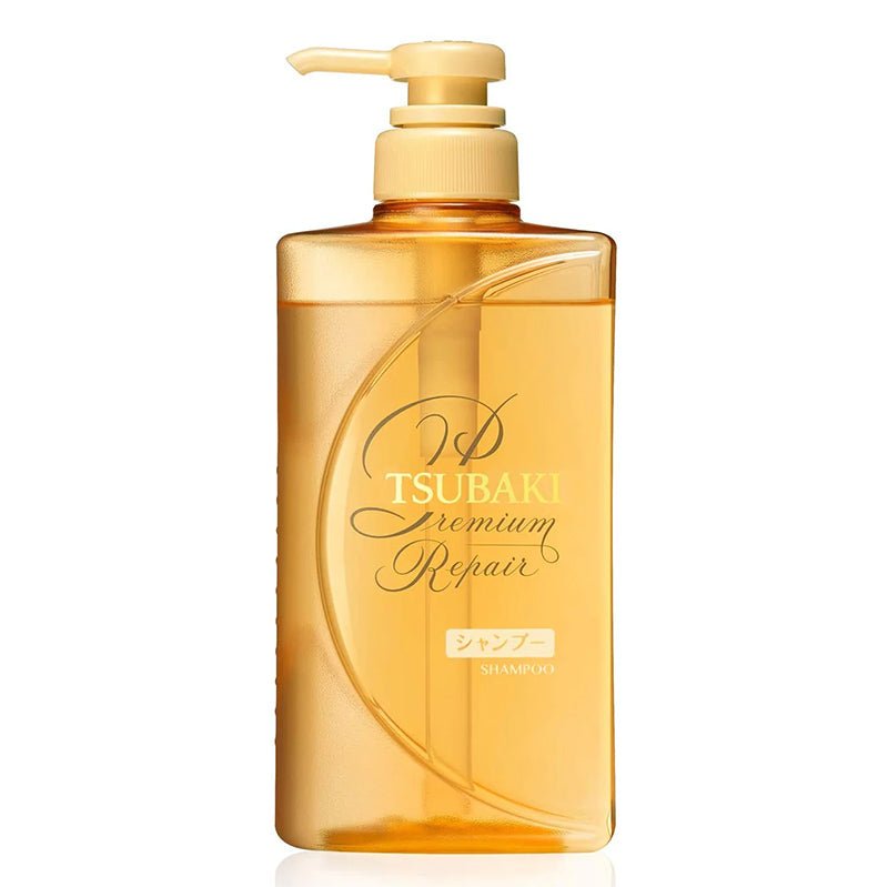 Shiseido Tsubaki Gold Premium 490ml Pump-Type Repair Shampoo or Conditioner
