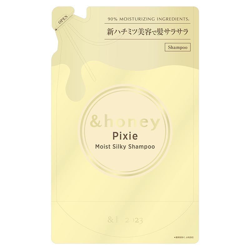 Pixie Refillable Moisturizing and Silky Shampoo 1.0 - 350ml Pack