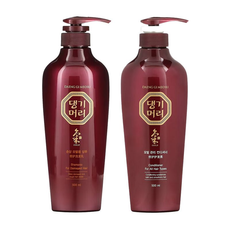 500ml Daeng Gi Meo Ri Shampoo & Conditioner Set for Damaged, Oily Hair