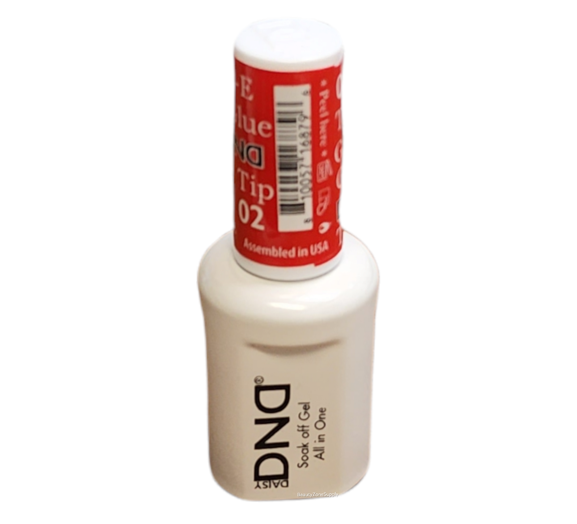 DND Soft Gel Nail Tips E Glue Adhesive, 0.5 Fluid Ounce, Product #02