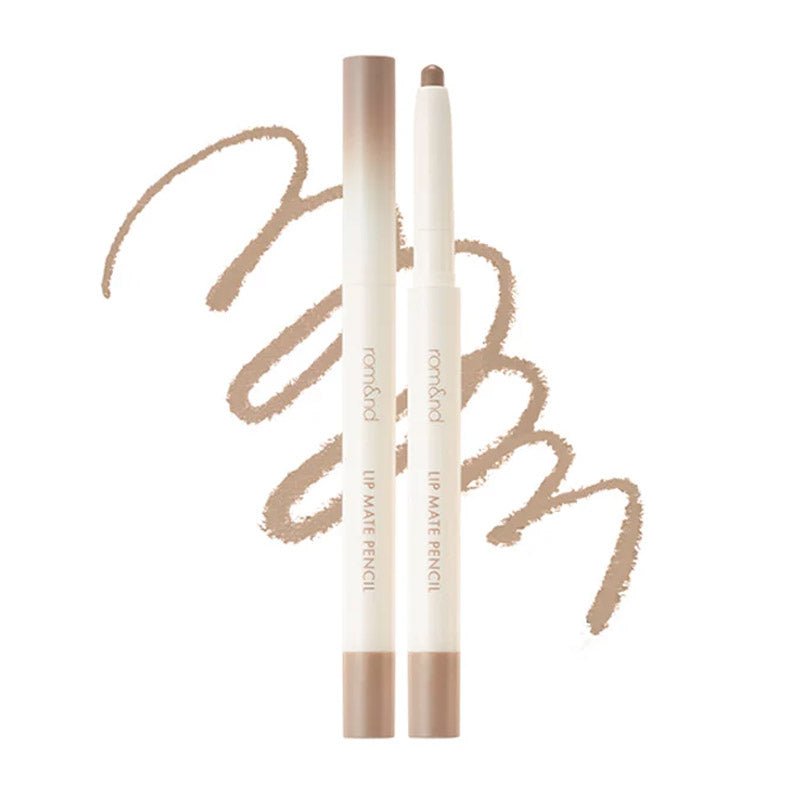 Romand 0.5g 2-in-1 Matte Lip Pencil for Defined Lips