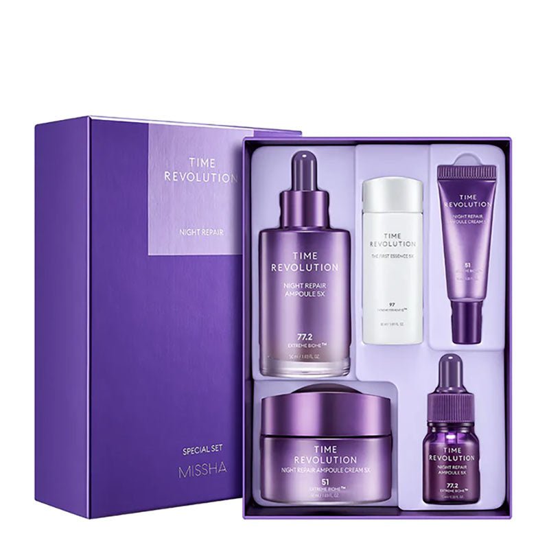 Missha Time Revolution 5X Night Repair Special 2-Piece Set