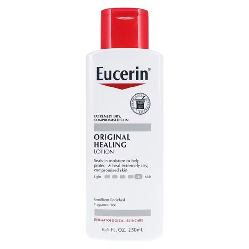 Eucerin 250ml (8.4oz) Original Skin Healing Lotion for Dry and Sensitive Skin