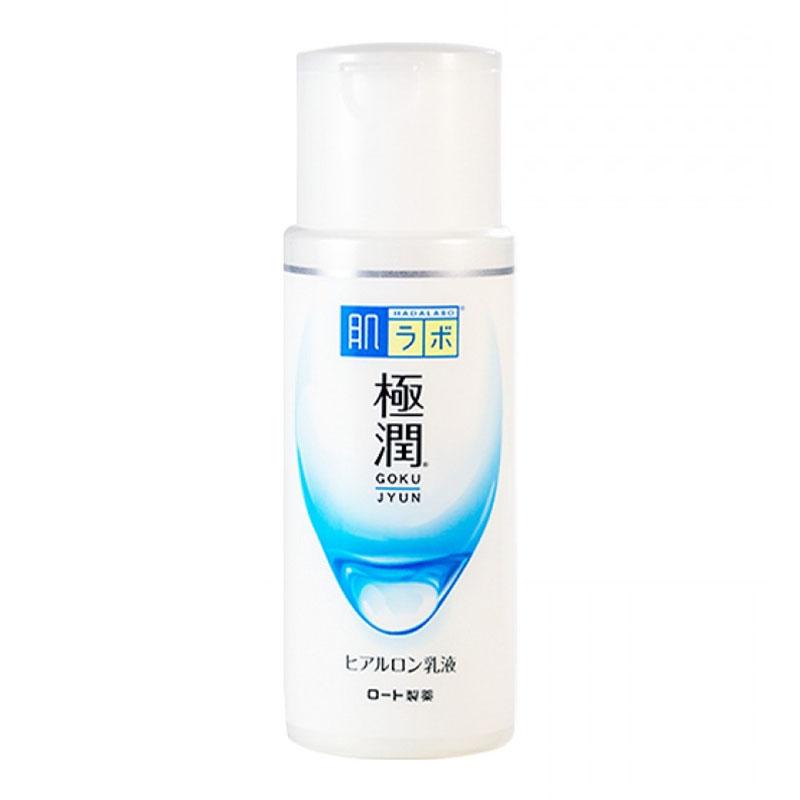Hada Labo Goku-Jyun Hyaluronic Acid-based Moisturizing Lotion Milk for Daily Skin Care, 140ml
