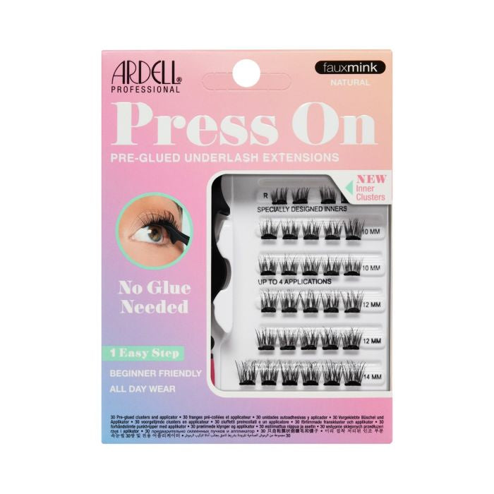 Ardell 30-Piece Pre-Glued Faux Mink Underlash Extensions #38676 for Effortless Look