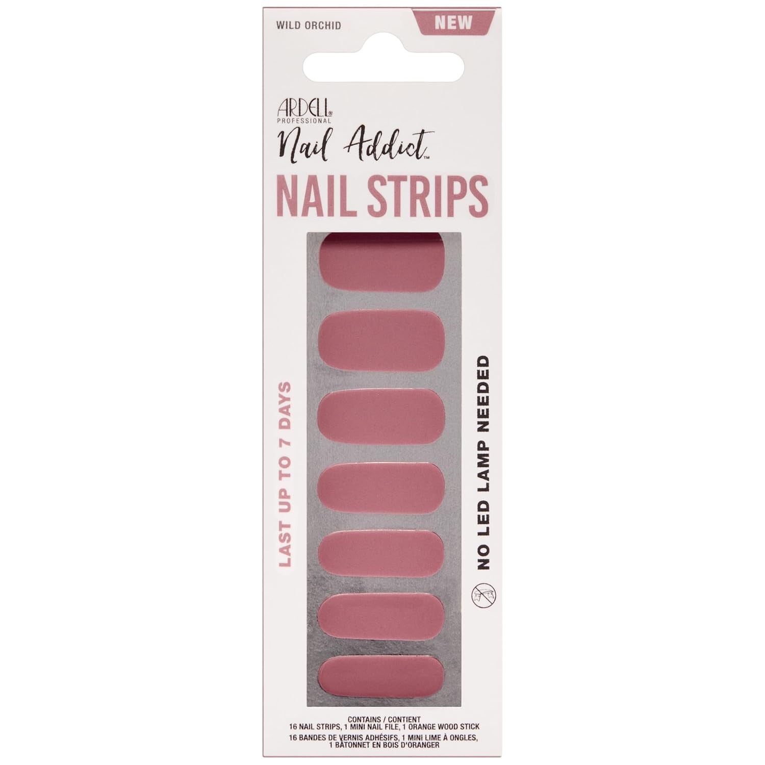 Ardell Wild Orchid Nail Addict Stylish Nail Strips