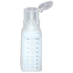 8 oz Empty Lockable Pump Dispenser Bottle for Liquid Storage - Model B31