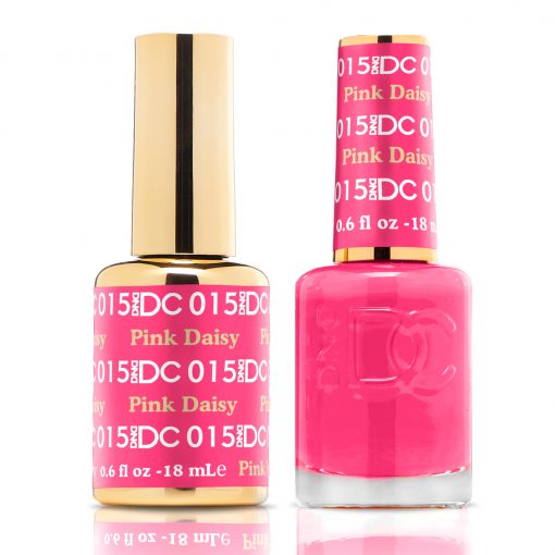 DND DC Gel Polish Duo Set: Stunning Pink Daisy #015