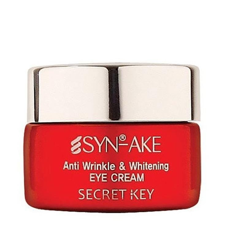 15g Secret Key Syn-ake Anti-Wrinkle and Skin-Brightening Eye Cream for Elastic and Glowing Skin