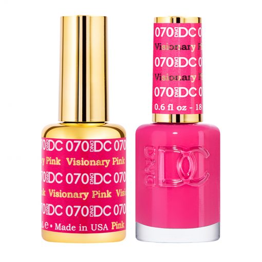 DND DC Professional Gel Polish Duo - Stunning Visionary Pink #070