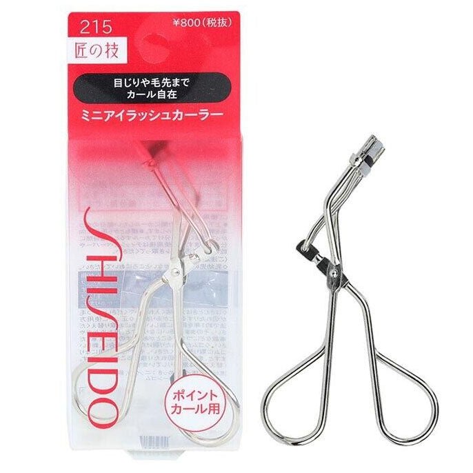 Shiseido Compact Mini Eyelash Curler 215 for Perfect and Long - lasting Curls