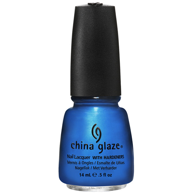 China Glaze Nail Lacquer - Splish Splash, 0.5 Ounce, Neon Summer Shade #80442
