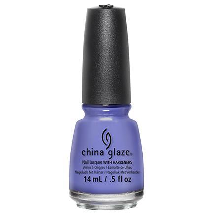 China Glaze Nail Lacquer - What A Pansy (Indigo Creamy Shade) - 0.5 oz Nail Polish #81764