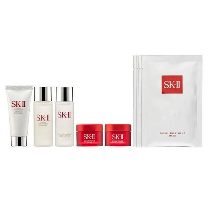 SK-II 9-Piece Luxury Beauty Travel Kit for Clean and Silky Skin