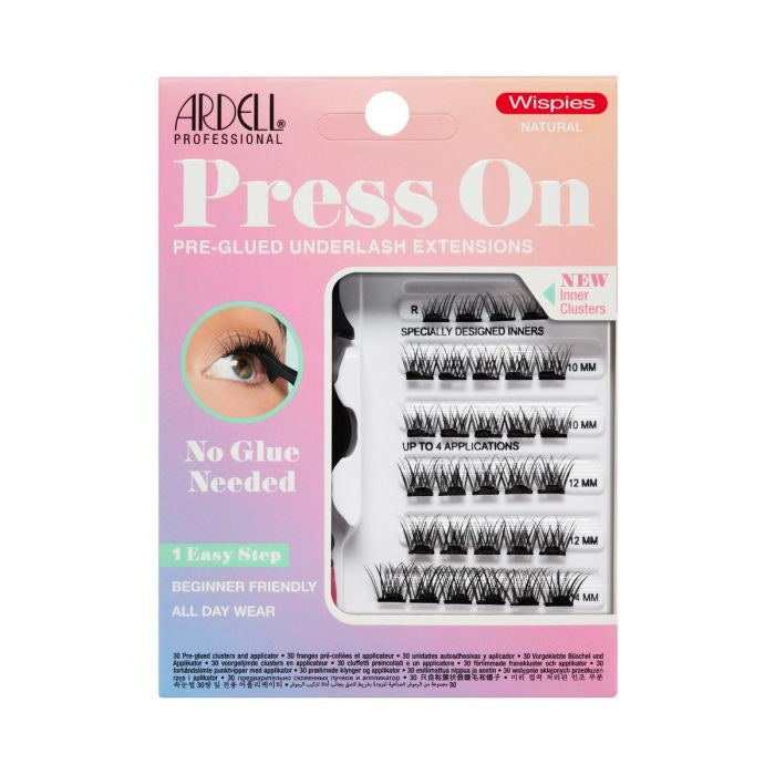 Ardell Active Pre - Glued Underlash Extensions 30 pcs Wispies Natural #38674