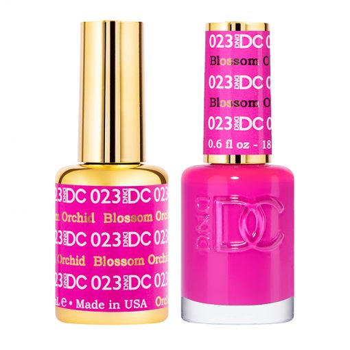 DND DC Gel & Lacquer Polish Duo - Blossom Orchid Shade #023