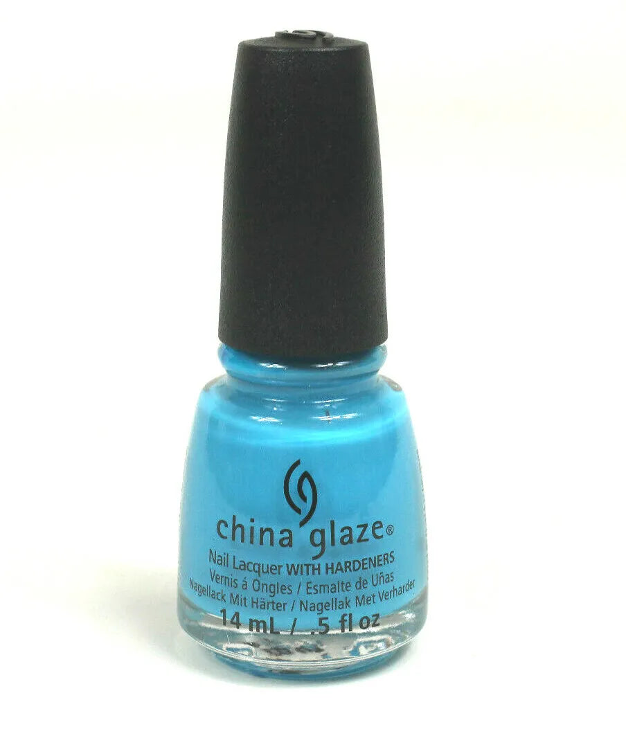 China Glaze 0.5 oz Electric Blue Lacquer - Dj Blue My Mind #82606
