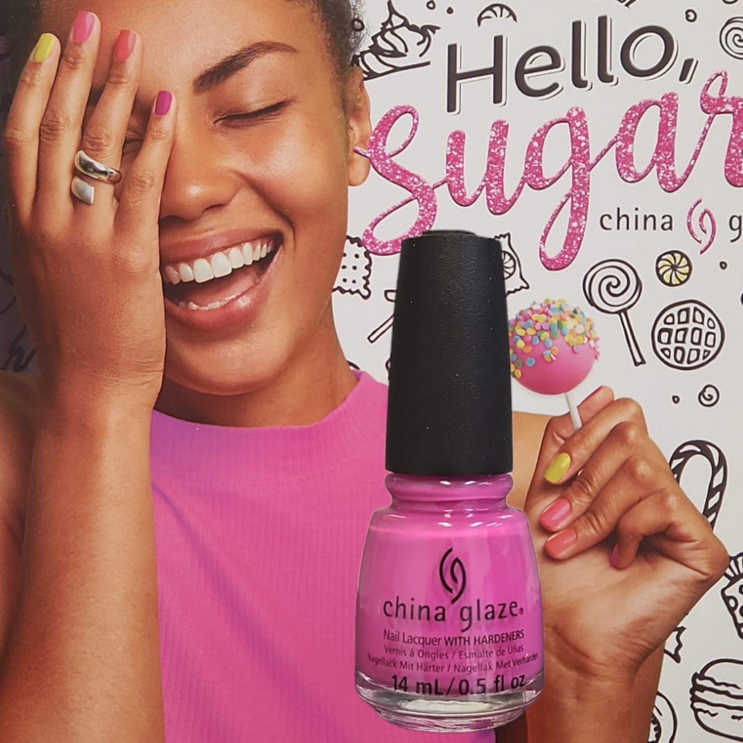 China Glaze 0.5 oz Lacquer Nail Polish - Sugar Junkie #82894