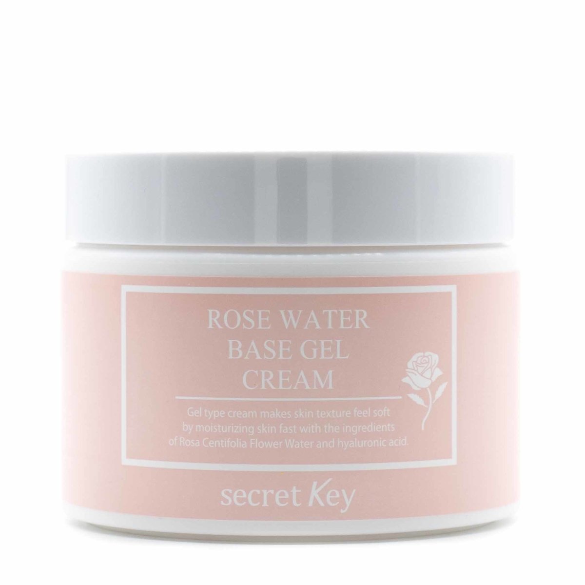 100g Secret Key Premium Rose Water Based Gel Cream for Skin Hydration