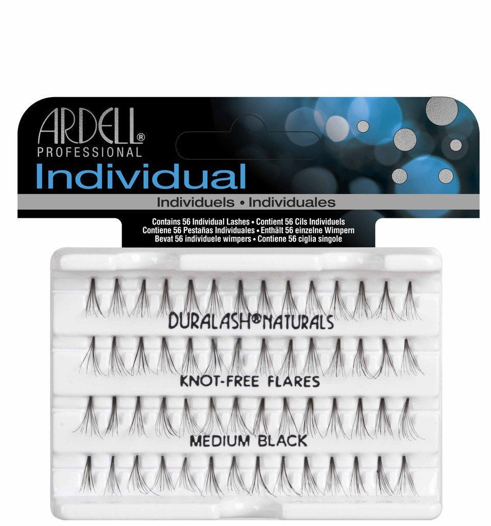 Ardell Medium-Sized Knot-Free False Eyelashes in Classic Black #65052