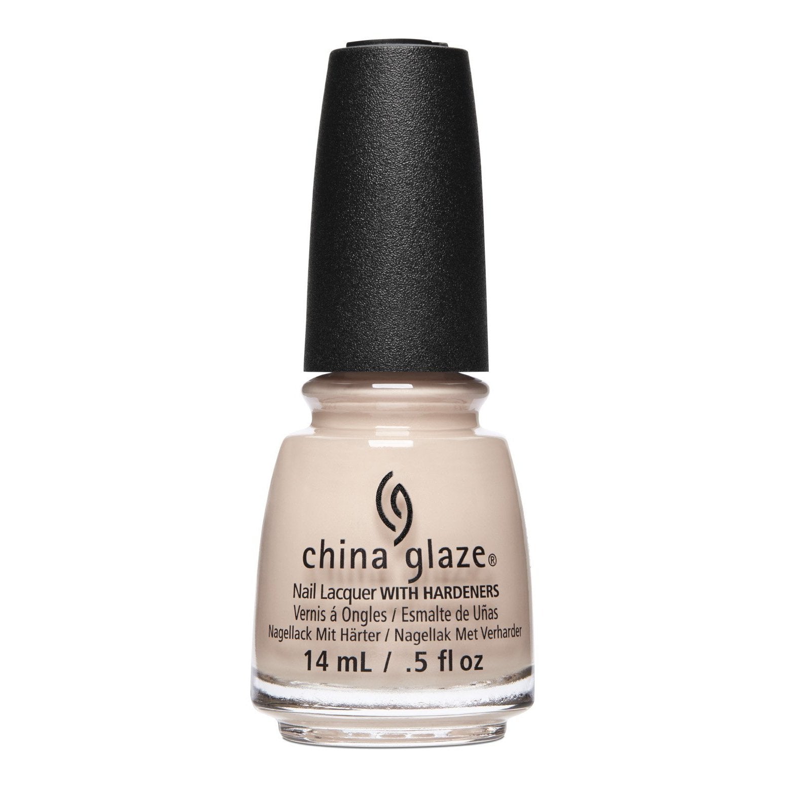 China Glaze Nail Lacquer - Life Is Suite! Matte Nude Shade, 0.5 oz (#66216 ds)