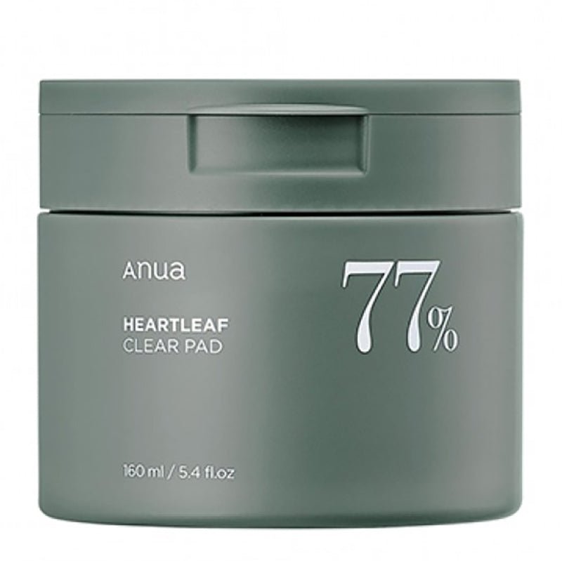 Anua Heartleaf 77 Clear Moisturizing Cleansing Pad - 160ml with 70 Sheets (Minor Leakage, No Packaging Box)