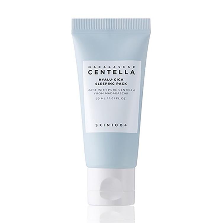 Skin1004 30ml Madagascar Centella Hyaluronic Acid and Cica-infused Overnight Sleeping Pack for Skin Hydration and Protection