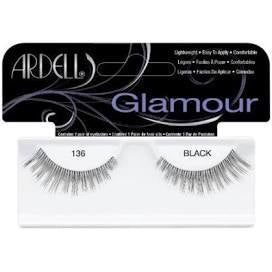 Ardell Glamour False Eyelashes Style 136 in Classic Black