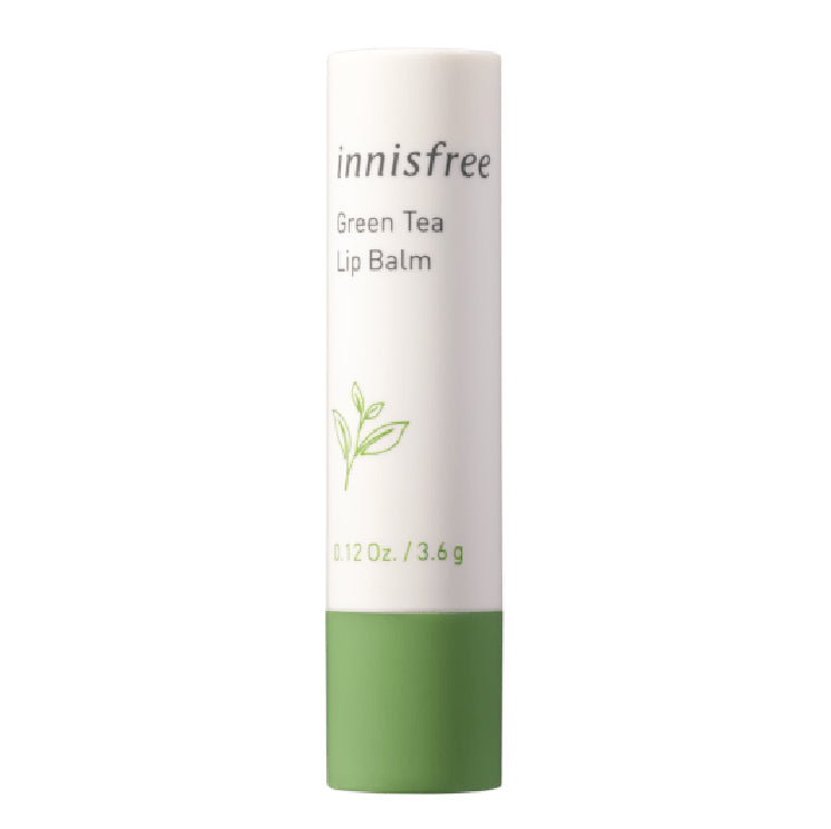 3.6g Innisfree Natural Green Tea Lip Balm for Moisturized Lips